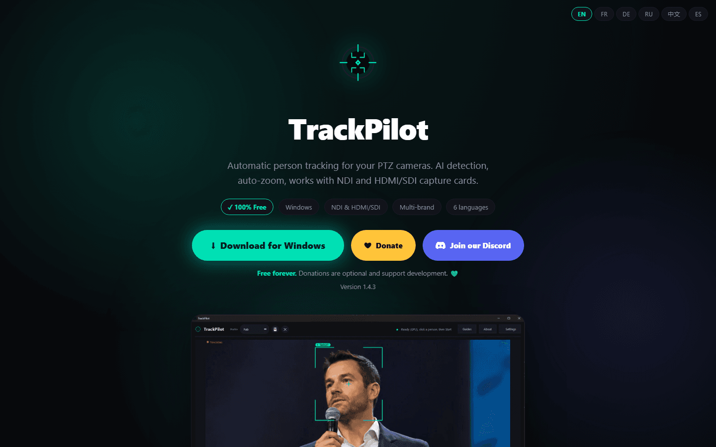 Capture d’écran de TrackPilot